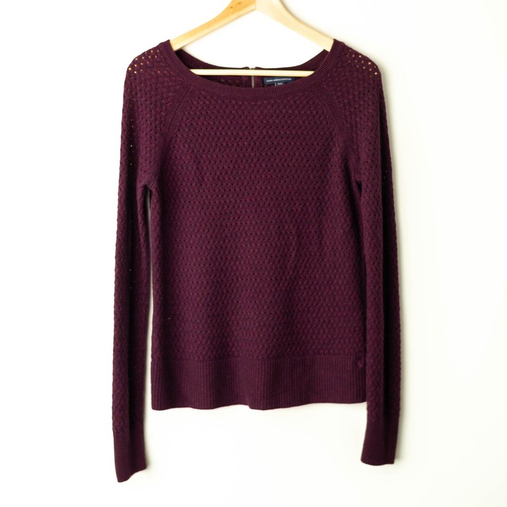 American Eagle | Purple Sweater | M